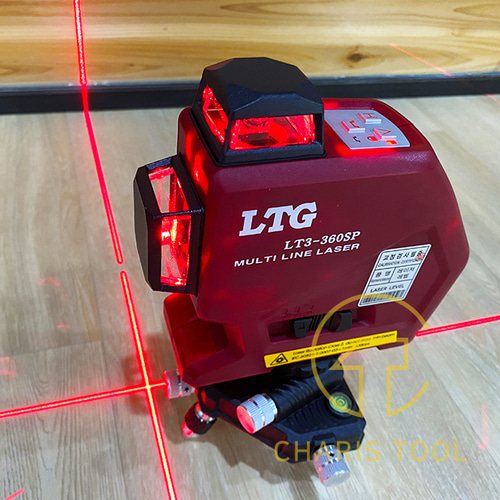 LTG 3D 레드 레이저 레벨기 LT3-360SP LT3-R360SP 레드빔 수평 수직 바닥 벽면 건설 건축 멀티 레이져 거리측정기 카리스툴