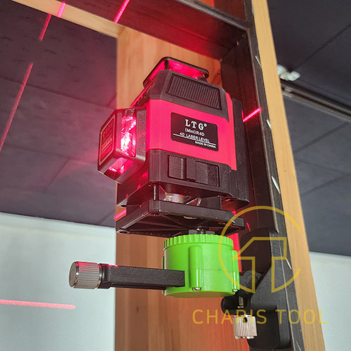 LTG 4D 미니 레드 레이저 레벨기 LT-R4D MINI 컴팩트 초소형 레벨 수평기