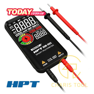 HPT 멀티 테스터기 HMD-1002 오토모드 멀티 미터 포켓형 스마트 비접촉 검전기
